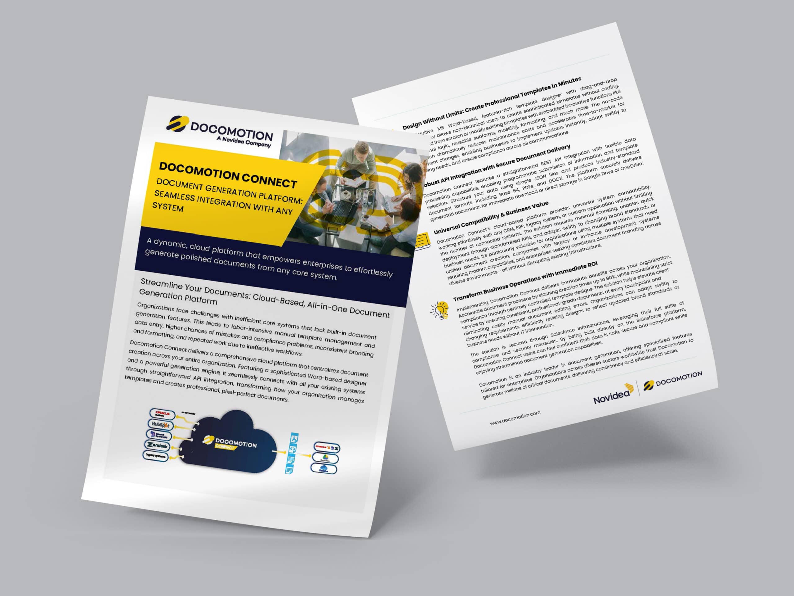 Docomotion Connect: Doc Gen Integration With Any Platform