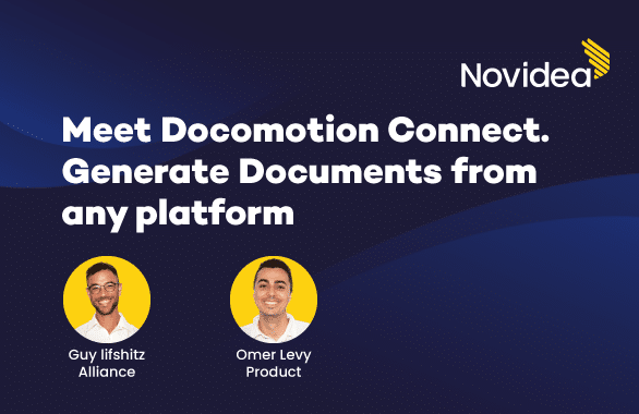 Docomotion Connect – A Universal Document Generation Platform